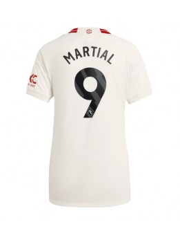 Manchester United Anthony Martial #9 Ausweichtrikot für Frauen 2023-24 Kurzarm